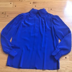 St.John blue button up